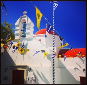 The Life Giving Spring Orthodox Metropolitan Church in Hora, Mykonos