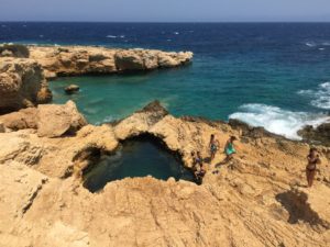 Piscina (‘Pool’), or Devil’s Eye, on the Greek island of Ano Koufonisi