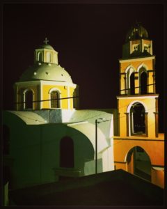 The Catholic Cathedral Church of Saint John The Baptist in Fira, Santorini