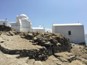 The Church of Panagia Paraportiani in Mykonos