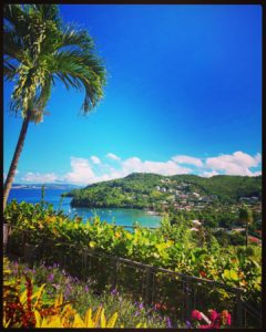 The Hôtel Panoramic overlooks the Fort-de-France bay in Martinique