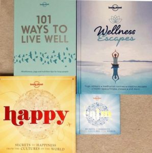 'Happy: Secrets to Happiness from the Cultures of the World' and other books by Lonely Planet