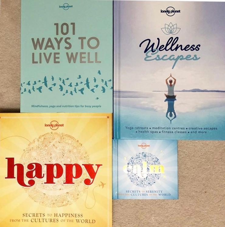 'Happy: Secrets to Happiness from the Cultures of the World' and other books by Lonely Planet