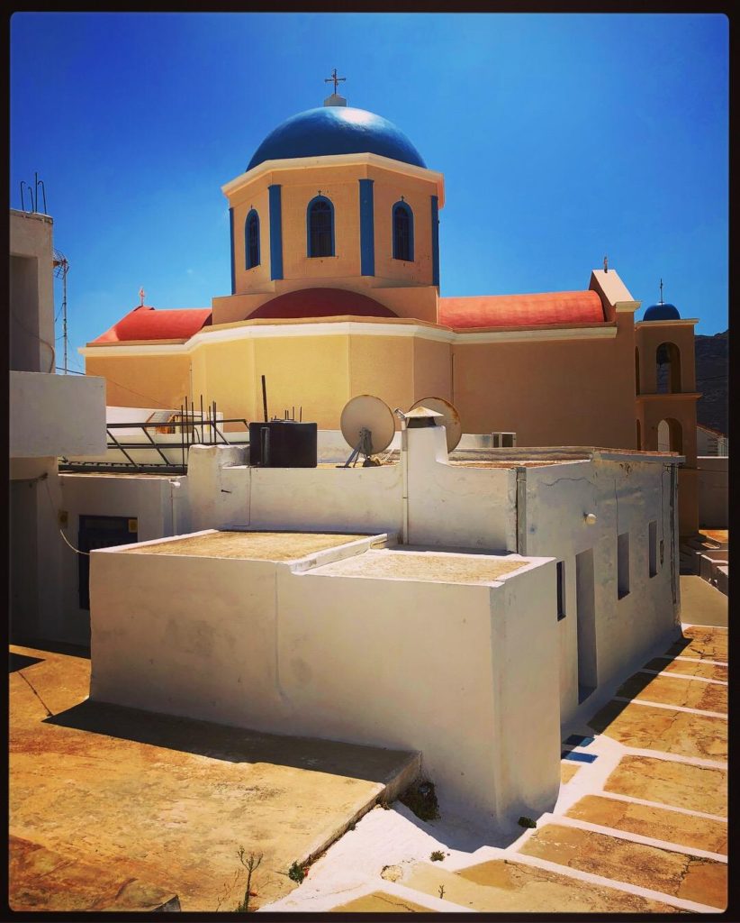 Walking from Hora to Aloni, Serifos