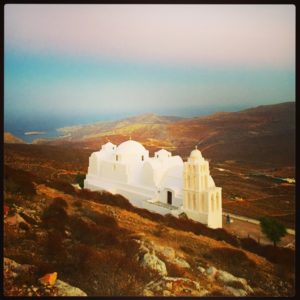 The church of Panagia in Folegandros