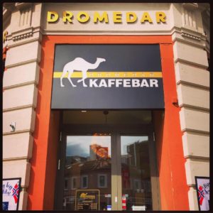 Dromedar Kaffebar on Søndre gate/Olav Trygvassons gate