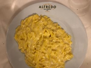 fettuccine Alfredo in Rome