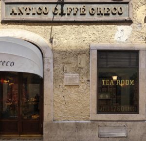 Antico Caffè Greco, Rome