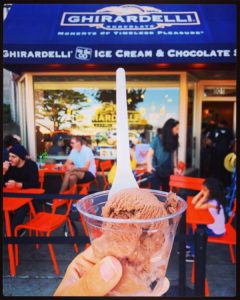 The Original Ghirardelli Ice Cream & Chocolate Shop in San Francisco