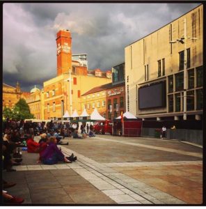 Millennium Square in Leeds