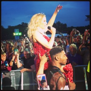 Kylie at BST Hyde Park Festival