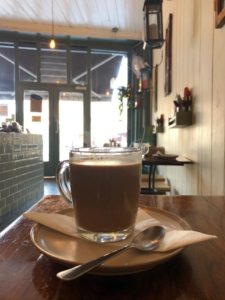 A Vietnamese coffee at the ViB Bar in Woolwich