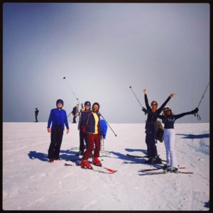 Skiing in Megève 