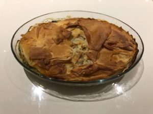 My spinach and feta cheese pie