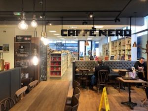 Caffe Nero, at Blackwell’s Bookshop