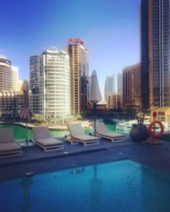 the Intercontinental Dubai Marina