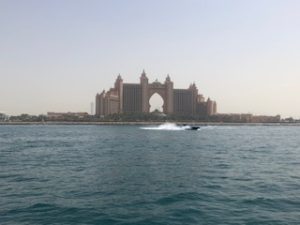 A Dubai landmark: the Atlantis Hotel at the Palm Jumeirah