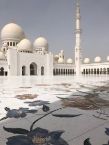 the Sheikh Zayed Grand Mosque