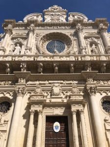 The Basilica di Santa Croce in Lecce