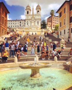 the Chiesa della Trinita dei Monti