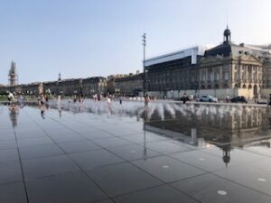 Miroir d’eau, one of the must-see sights in Bordeaux