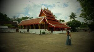 Wat May Souvannapoumaram, the largest temple in Luang Prabang
