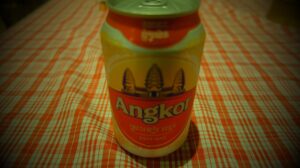 An Angkor beer at Khmer Kitchen