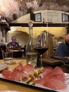 La Taverna di San Giuseppe is a great place for dinner in Siena