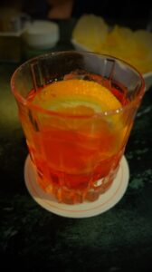 A negroni at Rivoire