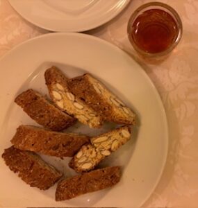 Cantuccini and Vin Santo