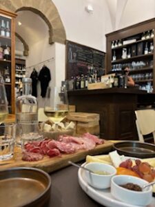 Enoteca Obsequium, another one of my favourite places to eat and drink in Florence