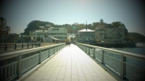 On the way to Enoshima