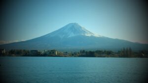 Lake Kawaguchi and Mount Fuji