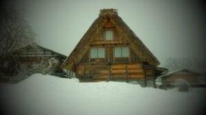 Shirakawa-go is famous for its traditional gassho-zukuri farmhouses