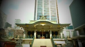 Namba Yasaka Jinja Shrine