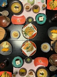 Dinner at Fudo-in