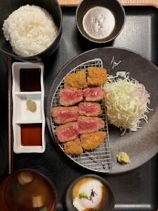 Gyukatsu at Gyukatsu Kyoto Katsugyu