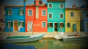 Some more of Burano's colorful houses