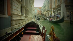 When in Venice, go on a gondola ride