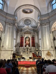 a Vivaldi concert at Santa Maria della Pietà