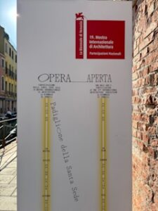 Last year was the year of the Architecture Biennale