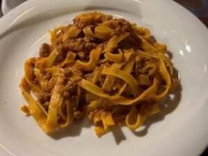 tagliatelle al ragù