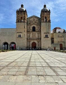 The Church of Santo Domingo de Guzmán in Oaxaca