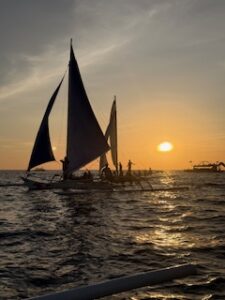 Paraw sailing is a must-do activity in Boracay