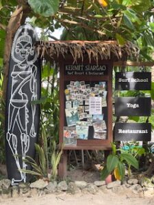 Kermit offers daily yoga classes in Siargao