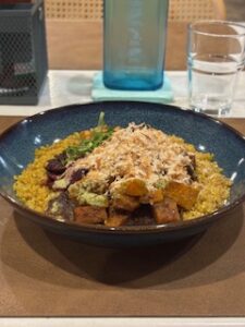 A Buddha bowl at Silk Road