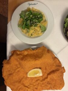 Wiener schnitzel at Figlmüller
