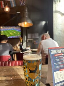 Football and beer
