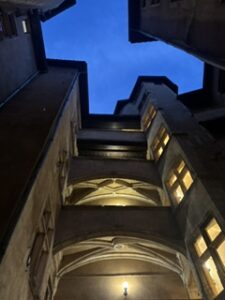 A traboule in Vieux Lyon